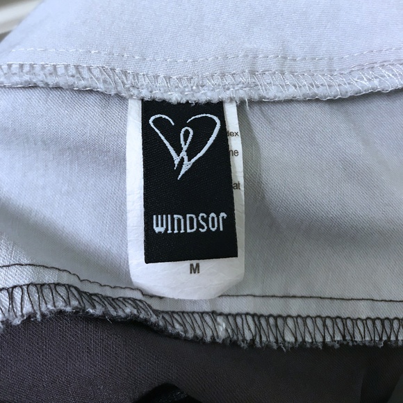 Windsor M Greyscale High Waist Bandage Mini Skirt - Picture 5 of 6